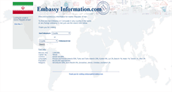 Desktop Screenshot of ir.embassyinformation.com