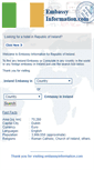 Mobile Screenshot of ie.embassyinformation.com