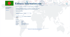 Desktop Screenshot of bd.embassyinformation.com