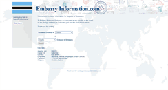 Desktop Screenshot of bw.embassyinformation.com