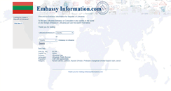 Desktop Screenshot of lt.embassyinformation.com