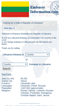 Mobile Screenshot of lt.embassyinformation.com