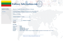 Tablet Screenshot of lt.embassyinformation.com