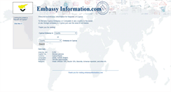 Desktop Screenshot of cy.embassyinformation.com