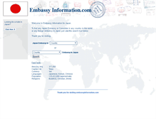 Tablet Screenshot of jp.embassyinformation.com
