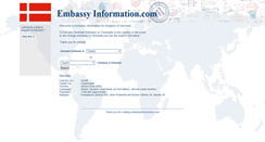 Desktop Screenshot of dk.embassyinformation.com
