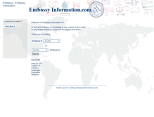 Tablet Screenshot of kp.embassyinformation.com