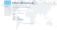 Desktop Screenshot of gr.embassyinformation.com