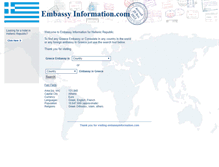 Tablet Screenshot of gr.embassyinformation.com