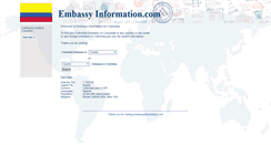 Desktop Screenshot of co.embassyinformation.com
