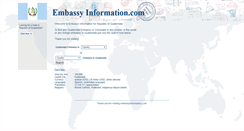 Desktop Screenshot of gt.embassyinformation.com