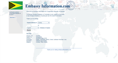 Desktop Screenshot of gy.embassyinformation.com