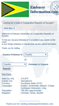 Mobile Screenshot of gy.embassyinformation.com