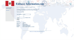 Desktop Screenshot of pe.embassyinformation.com