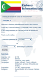 Mobile Screenshot of km.embassyinformation.com