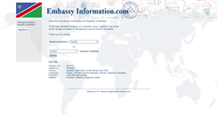 Desktop Screenshot of na.embassyinformation.com