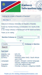 Mobile Screenshot of na.embassyinformation.com