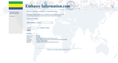 Desktop Screenshot of ga.embassyinformation.com