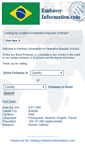 Mobile Screenshot of br.embassyinformation.com