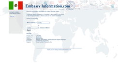 Desktop Screenshot of mx.embassyinformation.com