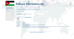 Desktop Screenshot of jo.embassyinformation.com