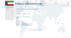 Desktop Screenshot of kw.embassyinformation.com