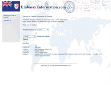 Tablet Screenshot of ai.embassyinformation.com