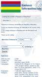 Mobile Screenshot of mu.embassyinformation.com
