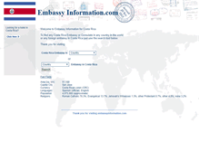 Tablet Screenshot of cr.embassyinformation.com