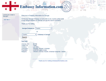 Tablet Screenshot of ge.embassyinformation.com