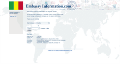 Desktop Screenshot of ml.embassyinformation.com