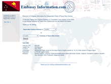 Tablet Screenshot of pg.embassyinformation.com