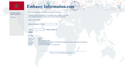 Desktop Screenshot of ma.embassyinformation.com