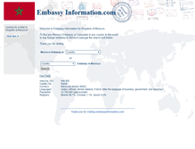 Tablet Screenshot of ma.embassyinformation.com