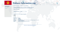 Desktop Screenshot of kg.embassyinformation.com