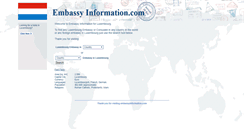 Desktop Screenshot of lu.embassyinformation.com