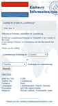 Mobile Screenshot of lu.embassyinformation.com