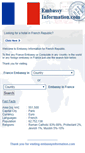 Mobile Screenshot of fr.embassyinformation.com