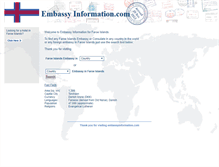 Tablet Screenshot of fo.embassyinformation.com