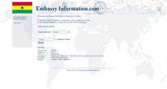 Desktop Screenshot of gh.embassyinformation.com