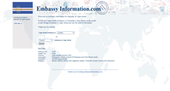 Desktop Screenshot of cv.embassyinformation.com