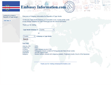 Tablet Screenshot of cv.embassyinformation.com