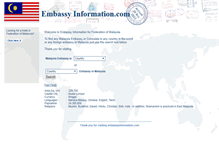 Tablet Screenshot of my.embassyinformation.com